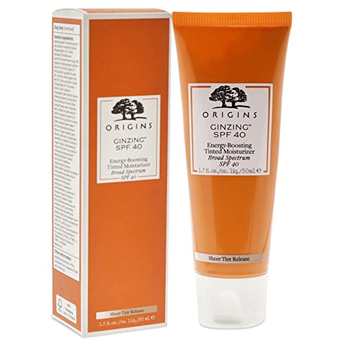 Origins GinZing SPF 40 Energy-Boosting Tinted Moisturizer,1.7 Fl Oz (Pack of 1) - Morena Vogue