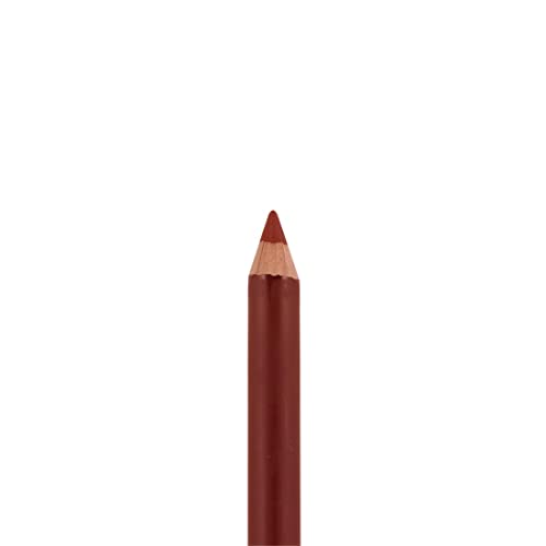 Palladio Lip Liner Pencil, Wooden, Firm yet Smooth, Contour and Line with Ease, Perfectly Outlined Lips, Comfortable, Hydrating, Moisturizing, Rich Pigmented Color, Long Lasting, Nutmeg - Morena Vogue