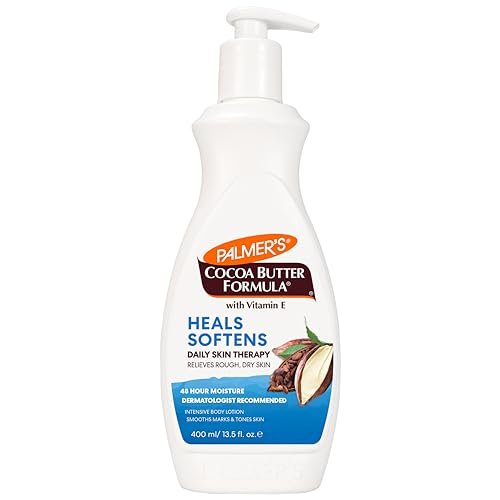 Palmer's Cocoa Butter Formula Daily Skin Therapy Cocoa Butter Body Lotion for Dry Skin, Hand & Body Moisturizer, Pump Bottle, 13.5 Oz (Pack of 1) - Morena Vogue