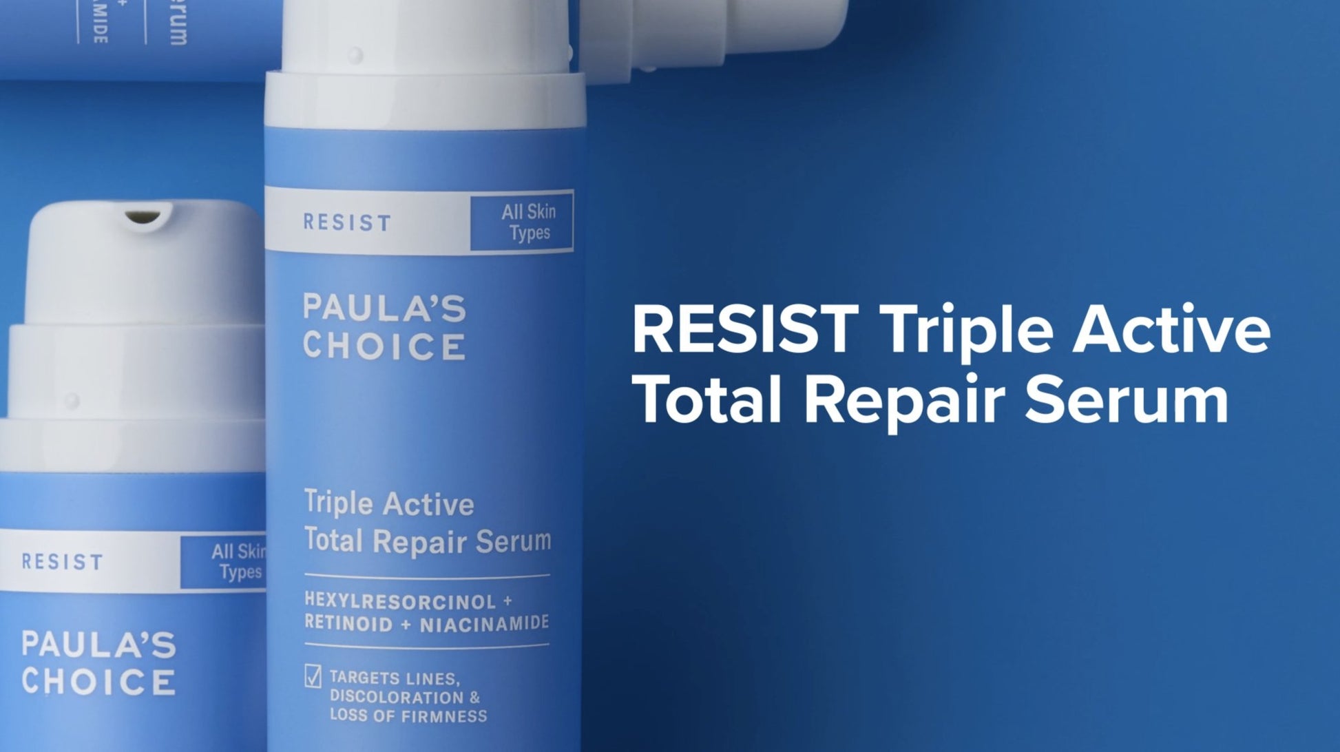 Paula’s Choice RESIST Triple Active Total Repair Serum, 3 - in - 1 Serum for Wrinkles, Dark Spots & Loss of Firmness with Niacinamide & Retinoid, Fragrance - Free & Paraben - Free, 1 Fl Oz - Morena Vogue