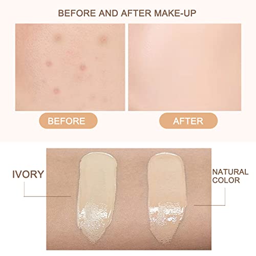 Perebella Skin Tone CC Cream SPF 50,Colour Correcting Self Adjusting for Mature Skin,Cosmetics Pre-makeup Primer Moisturizing Concealer Brightening Skin Tone (2Bottle,Nature) - Morena Vogue