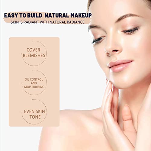 Perebella Skin Tone CC Cream SPF 50,Colour Correcting Self Adjusting for Mature Skin,Cosmetics Pre-makeup Primer Moisturizing Concealer Brightening Skin Tone (2Bottle,Nature) - Morena Vogue