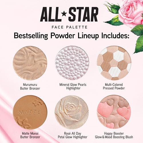 Physicians Formula All-Star Face Palette, Velvety-Smooth Buildable & Blendable Formulas,Versatile Matte and Multidimensional Shades, Cruelty-Free & Vegan - Morena Vogue