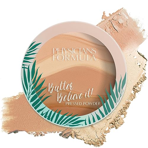 Physicians Formula Butter Believe it! Pressed Powder Creamy Natural | Dermatologist Tested, Clinicially Tested - Morena Vogue