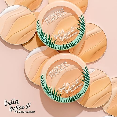 Physicians Formula Butter Believe it! Pressed Powder Creamy Natural | Dermatologist Tested, Clinicially Tested - Morena Vogue