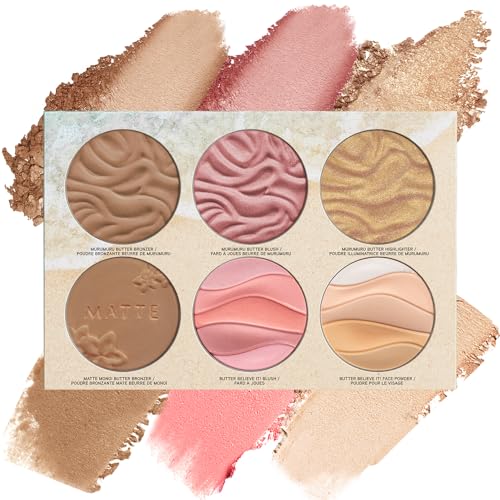 Physicians Formula Butter Dream Team Palette Makeup Gift Set, Bronzer, Blush, Face Powder, Dermatologist Approved - Morena Vogue