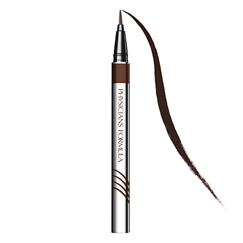 Physicians Formula Eye Booster, Lash-Enhancing 2-in-1 Eyeliner Serum, Dermatologist Approved, Hypoallergenic, Cruelty-Free & Vegan - Deep Brown - Morena Vogue