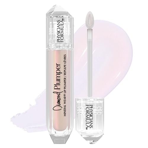 Physicians Formula Mineral Wear Diamond Lip Plumper Gloss, Dermatologist Tested, Light Pink Princess Cut - Morena Vogue