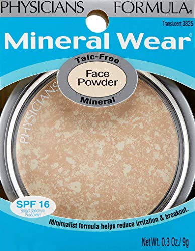 Physicians Formula Mineral Wear Pressed Powder, Translucent, 0.30 Ounce - Morena Vogue