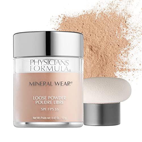 Physicians Formula Mineral Wear Talc-Free Loose Powder Creamy Natural, Dermatologist Tested, Clinically Tested - Morena Vogue