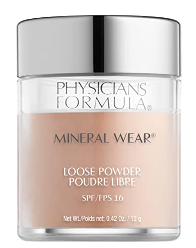 Physicians Formula Mineral Wear Talc-Free Loose Powder Creamy Natural, Dermatologist Tested, Clinically Tested - Morena Vogue