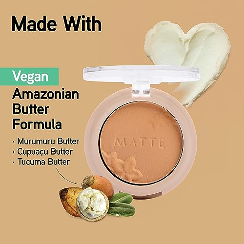 Physicians Formula Mini Matte Monoi Butter Bronzer, Matte Bronzer, Powder Face Matte Makeup, Dermatologist Tested, Essential Fatty Acids, Pro-Vitamins, Softens, Conditions, And Moisturize Skin - Morena Vogue