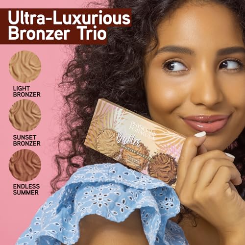 Physicians Formula Murumuru Butter Bronzer Face Makeup Palette Set, Includes Nourishing Butter Bronzer, Highlighter, Blush, Dermatologist Tested, Vegan & Cruelty-Free - Endless Summer Powder - Morena Vogue