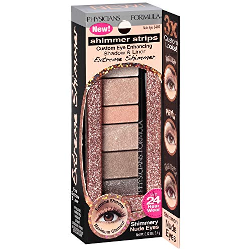 Physicians Formula Shimmer Strips Custom Eye Enhancing Eyeshadow & Eyeliner Nude Naked Eyes - Morena Vogue