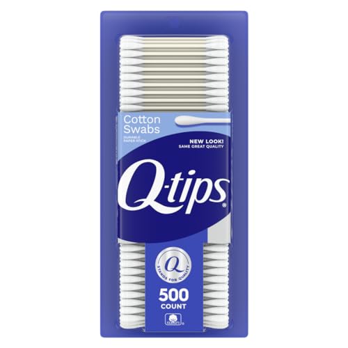 Q-tips Cotton Swabs For Hygiene and Beauty Care Original Cotton Swab Made With 100% Cotton 500 Count - Morena Vogue