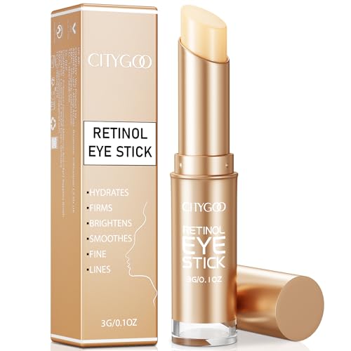 Retinol Eye Stick With Collagen, Hyaluronic Acid For Dark Circle, Wrinkles in 3-4 Weeks, Under Eye Cream Anti Aging, For Puffiness and Bags Reduces Fine Lines - Morena Vogue