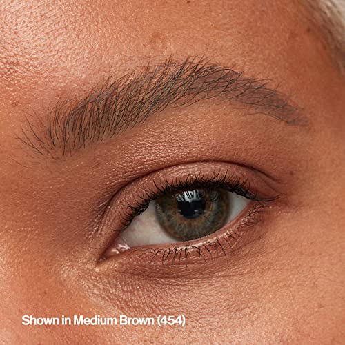 Revlon ColorStay Micro Eyebrow Pencil with Built In Spoolie Brush, Infused with Argan and Marula Oil, Waterproof, Smudgeproof, 454 Medium Brown (Pack of 1) - Morena Vogue