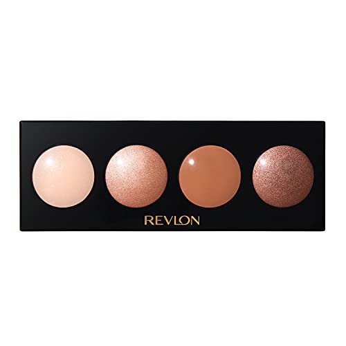 Revlon Crème Eyeshadow Palette, Illuminance Eye Makeup with Crease- Resistant Ingredients, Creamy Pigmented in Blendable Matte & Shimmer Finishes, 710 Not Just Nudes, 0.12 Oz - Morena Vogue