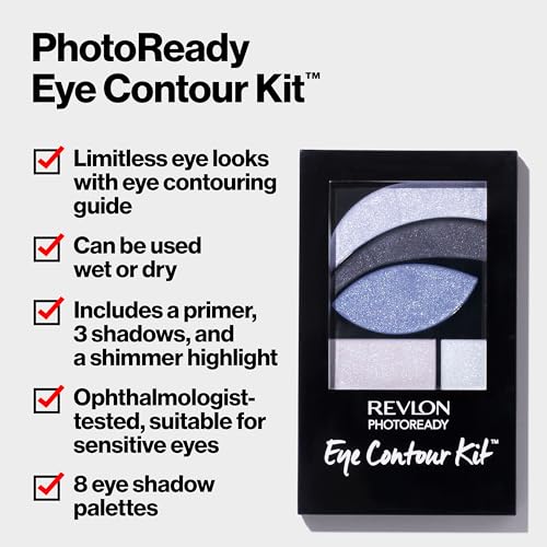 Revlon Eyeshadow Paette, PhotoReady Eye Makeup, Creamy Pigmented in Blendable Matte & Shimmer Finishes 523 Rustic, 0.01 Oz - Morena Vogue