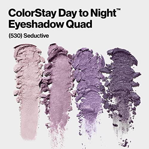 Revlon Eyeshadow Palette, ColorStay Day to Night Up to 24 Hour Eye Makeup, Velvety Pigmented Blendable Matte & Shimmer Finishes, 530 Seductive, 0.16 Oz - Morena Vogue