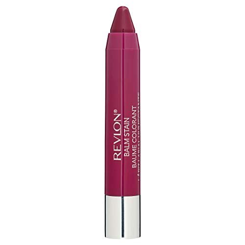 Revlon Lip Balm, Tinted Lip Stain, Face Makeup with Lasting Hydration, Infused with Shea Butter, Mango & Coconut Butter, Shimmer Finish, 030 Smitten, 0.01 Oz - Morena Vogue