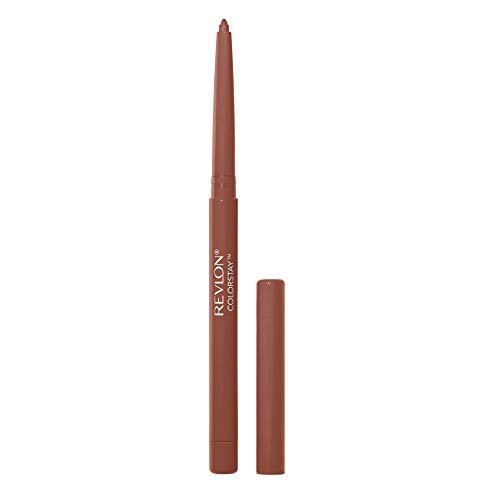 Revlon Lip Liner, Colorstay Lip Makeup with Built-in-Sharpener, Longwear Rich Lip Colors, Smooth Application, 630 Nude, 0.01 oz - Morena Vogue