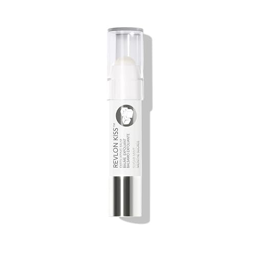 Revlon Lip Scrub Balm, Kiss Sugar Scrub Exfoliator, Lip Makeup with 24 Hour Long Lasting Hydration, Sugar Mint, 0.09 oz - Morena Vogue