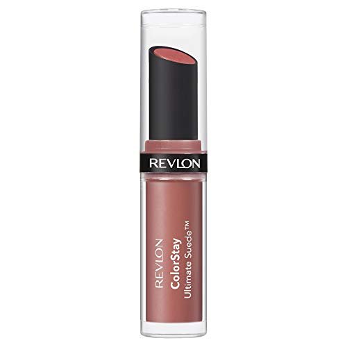 REVLON Lipstick, ColorStay Ultimate Suede Lipstick, High Impact Lip color with Moisturizing Creamy Formula, Infused with Vitamin E, 055 Iconic, 0.09 Oz - Morena Vogue