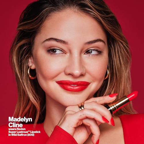 Revlon Super Lustrous Lipstick, High Impact Lipcolor with Moisturizing Creamy Formula, Infused with Vitamin E and Avocado Oil in Mauves & Trends, Smoky Rose (245) 0.15 oz - Morena Vogue