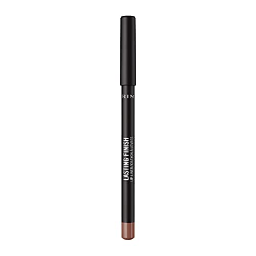 Rimmel Lasting Finish 8HR Soft Lip Liner Pencil - Vibrant, Blendable Formula to Lock Lipstick in Place for 8 Hours - 705 Cappuccino, .04oz - Morena Vogue