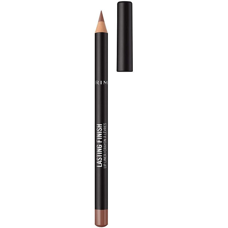 Rimmel Lasting Finish 8HR Soft Lip Liner Pencil - Vibrant, Blendable Formula to Lock Lipstick in Place for 8 Hours - 705 Cappuccino, .04oz - Morena Vogue