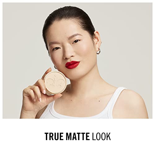 Rimmel London Stay Matte - 001 Transparent - Pressed Powder, Lightweight, High Coverage, Shine Control, 0.49oz - Morena Vogue