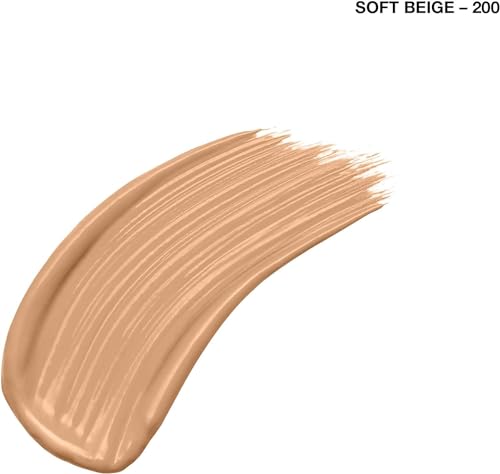 Rimmel London Stay Matte Liquid Mousse - 200 Soft Beige - Foundation, Lightweight, Shine Control, Oil-Free, 1oz - Morena Vogue