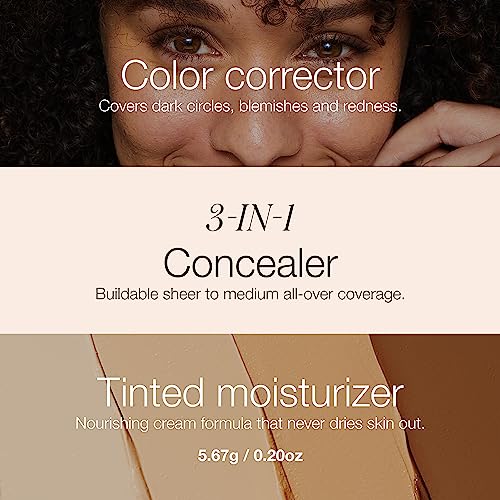 RMS Beauty UnCoverup Concealer, Full Coverage Concealer Under Eye Brightener, Under Eye Concealer for Dark Circles, Hydrating Concealer Makeup - Morena Vogue