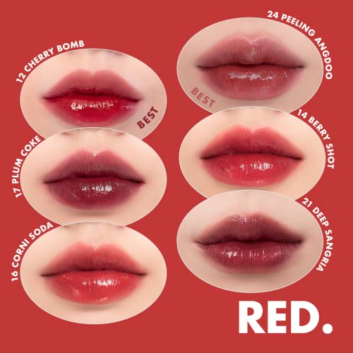 rom&nd Juicy Lasting Tint 23 NUCADAMIA I MLBB Juicy & Glossy Finish, Long-lasting, MLBB, moisturizing, Highly-Pigmented, Clear & Natural Makeup, Lip Tint for Daily Use, K-beauty, 5.5g / 0.2 oz - Morena Vogue