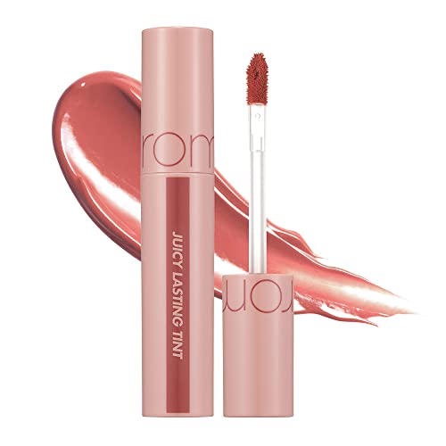 rom&nd Juicy Lasting Tint 23 NUCADAMIA I MLBB Juicy & Glossy Finish, Long-lasting, MLBB, moisturizing, Highly-Pigmented, Clear & Natural Makeup, Lip Tint for Daily Use, K-beauty, 5.5g / 0.2 oz - Morena Vogue