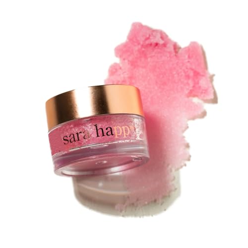 sara happ The Lip Scrub: Pink Grapefruit Sugar Scrub, Exfoliating Lip Treatment, Moisturizer for Dry and Flaky Lips, Vegan, 0.5 oz - Morena Vogue