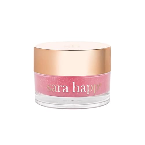 sara happ The Lip Scrub: Pink Grapefruit Sugar Scrub, Exfoliating Lip Treatment, Moisturizer for Dry and Flaky Lips, Vegan, 0.5 oz - Morena Vogue