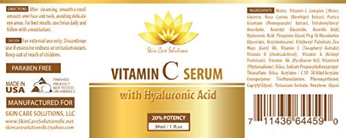 Serum wrinkle for face - VITAMIN C SERUM With Hyaluronic Acid - Face serum antioxidant - 2 bottles - Morena Vogue