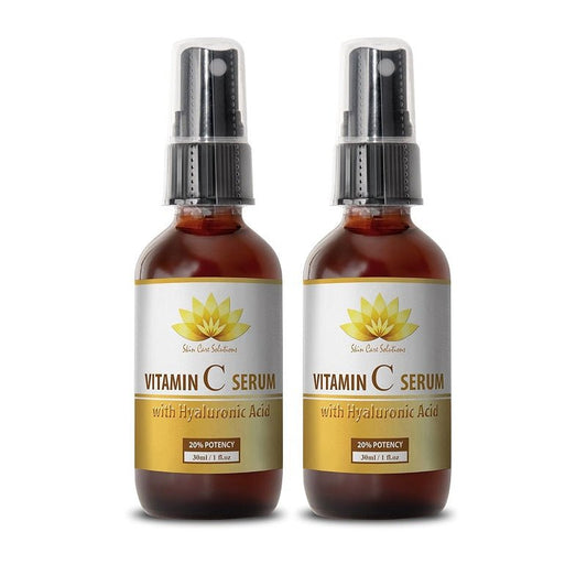 Serum wrinkle for face - VITAMIN C SERUM With Hyaluronic Acid - Face serum antioxidant - 2 bottles - Morena Vogue