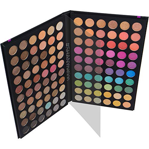 SHANY Ultimate Fusion - 120 Color Highly Pigmented Makeup Palette Long Lasting Blendable Natural Colors Eye shadow Palette Natural Nude and Neon Combination - Morena Vogue