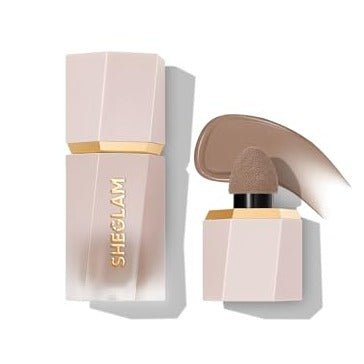 SHEGLAM Sun Sculpt Cool Toned Liquid Contour Stick Long Lasting Cream Bronzer Makeup - Soft Tan - Morena Vogue