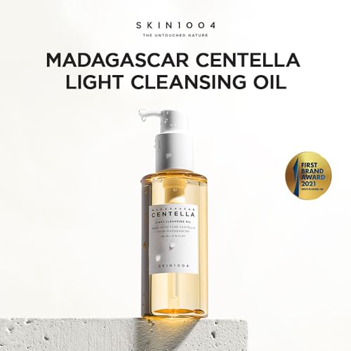 SKIN1004 Madagascar Centella Light Cleansing Oil 6.76 fl.oz, 200ml | Gentle Oil Cleanser for Face, Korean Facial Cleanser, Double Cleansing - Morena Vogue