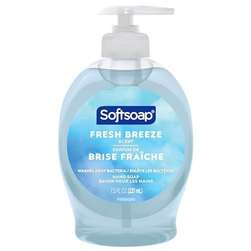 Softsoap Liquid Hand Soap, Fresh Breeze - 7.5 Fl Oz (Pack of 6) - Morena Vogue