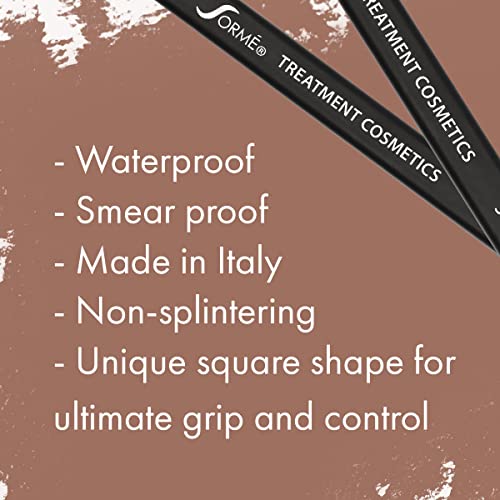 Sorme Cosmetics Smearproof Lipliner in Earth 0.06 oz | Smudgeproof Nude Lip Liner Pencil | High Definition Waterproof Lip Liners for Women | Hydrating Lip Pencil | Matte Lip Pencil Liner Makeup - Morena Vogue