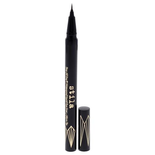 Stila Stay All Day Waterproof Liquid Eye Liner Micro Tip - Intense Black - 0.016 Oz Eyeliner - Morena Vogue