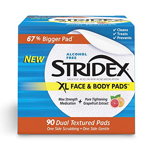 Stridex XL Face Body Pads, 90 Count - Morena Vogue