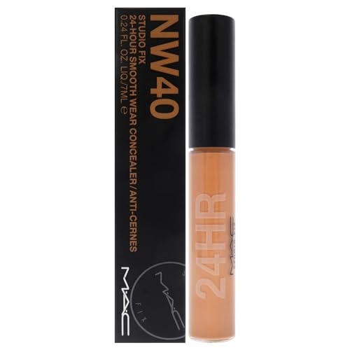 Studio Fix 24-Hour Smooth Wear Concealer - NW40 by MAC for Women - 0.24 oz Concealer - Morena Vogue