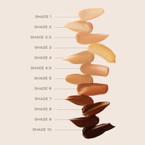 Summer Fridays Sheer Skin Tint - Tinted Moisturizer with Hyaluronic Acid - Helps Diminish Uneven Skin Tone - Sheer to Light Coverage - Shade 4 - Light-Medium with Neutral Olive Undertones (1 Fl Oz) - Morena Vogue