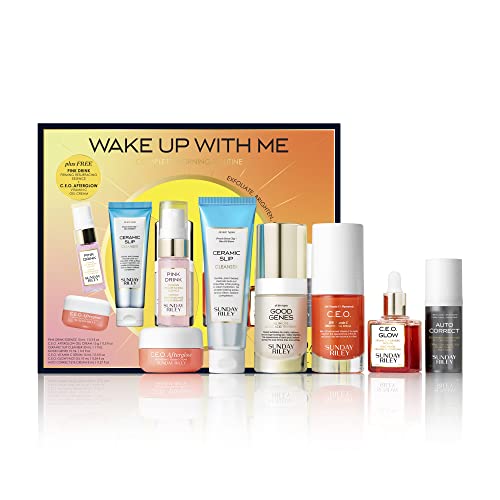 Sunday Riley Wake Up With Me Complete Brightening Morning Skincare Set, 1 ct. - Morena Vogue